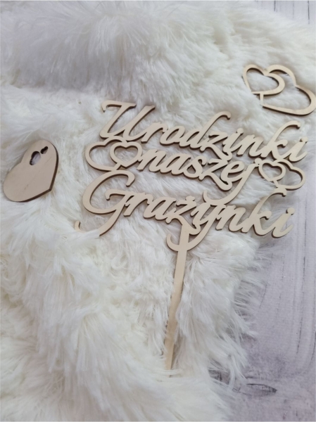 Topper na tort PERSONALIZOWANY 3 MegaPrezencik.pl