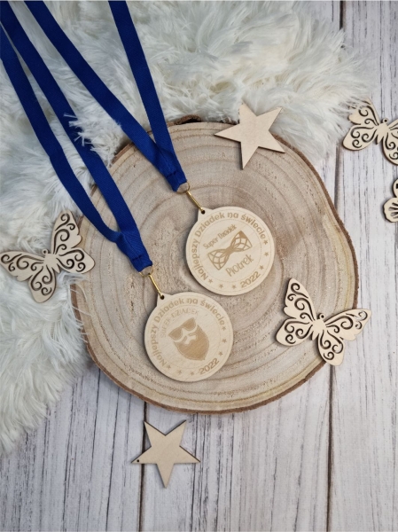 Medal dla DZIADKÓW personalizowany 3 MegaPrezencik.pl