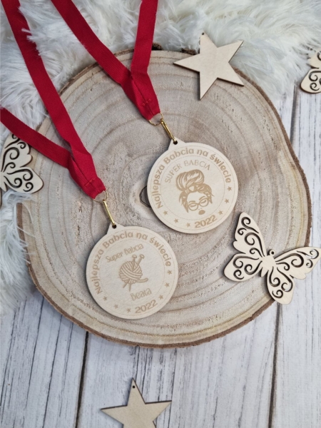 Medal dla DZIADKÓW personalizowany 4 MegaPrezencik.pl