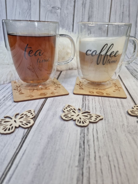 Podkładki pod Kawę i Herbatę dla Dziadków 5 MegaPrezencik.pl