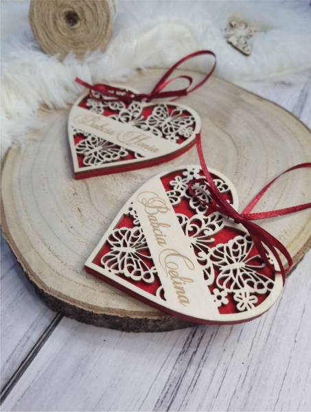 Ażurowe serce z filcem 2 MegaPrezencik.pl