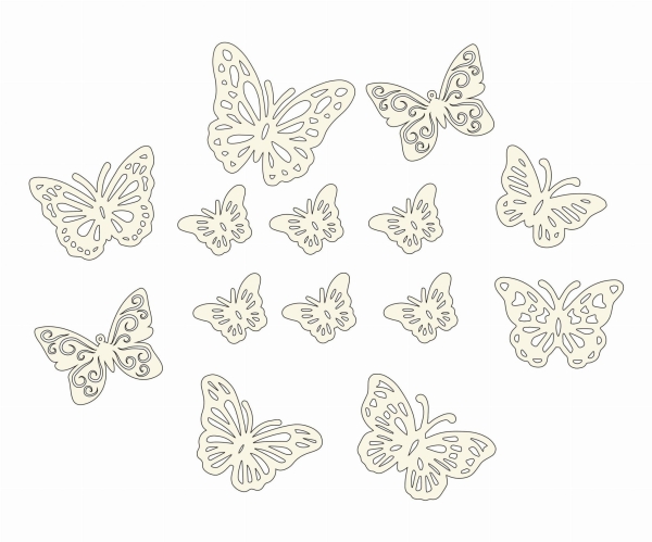 Zestaw MOTYLKI projekt MegaPrezencik.pl